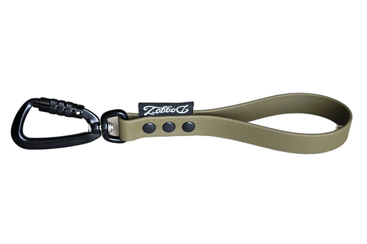 Biothane® Traffic Handle - Custom: Color + Size - Auto-Lock-Carabiner (DoggoZ)