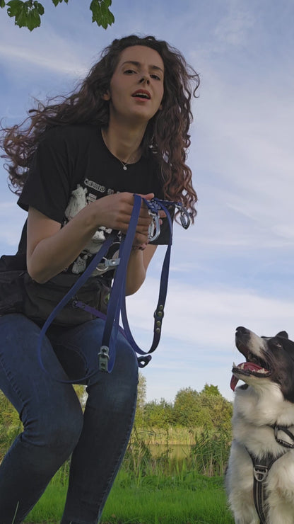Hands-Free Adjustable Dog Leash - BioThane® - 3m | DoggoZ